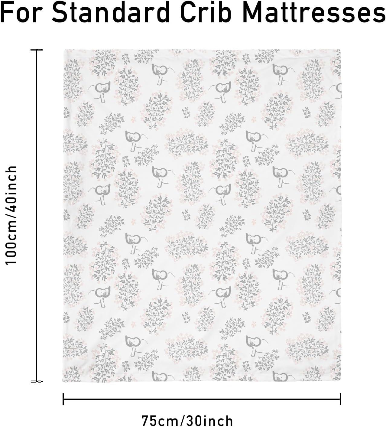image:imageBaby Minky Blanket for Boys Girl Super Soft Newborn Nursery Blanket with Double Layer Dotted Backing 30x40 Cozy Printed Bed Throw Blanket Undersea WorldPink Elephant