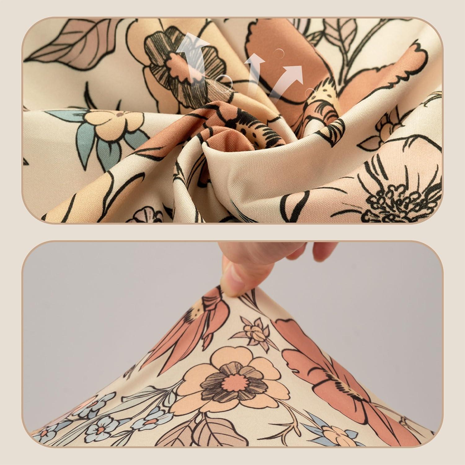 image:imageNap Mat Sheet 47x24 3 Pack Pink Floral Baby Crib Sheets Fitted Elastic Corners Preschool Day Care Rest Mat Cover Soft Breathable Compatible with Regalo My Cot Joovy Travel CotRetro Floral