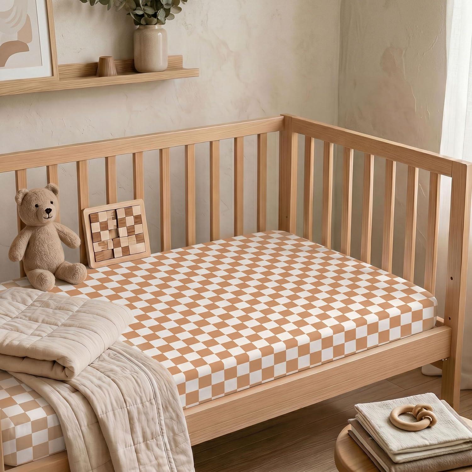image:imageNap Mat Sheet 47x24 3 Pack Pink Floral Baby Crib Sheets Fitted Elastic Corners Preschool Day Care Rest Mat Cover Soft Breathable Compatible with Regalo My Cot Joovy Travel CotRetro Floral