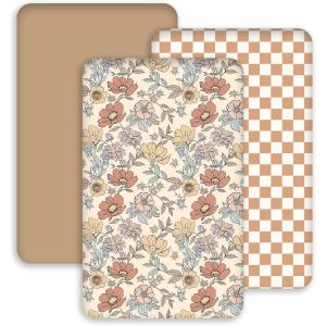 image:imageNap Mat Sheet 47x24 3 Pack Pink Floral Baby Crib Sheets Fitted Elastic Corners Preschool Day Care Rest Mat Cover Soft Breathable  Compatible with Regalo My Cot Joovy Travel CotRetro Floral