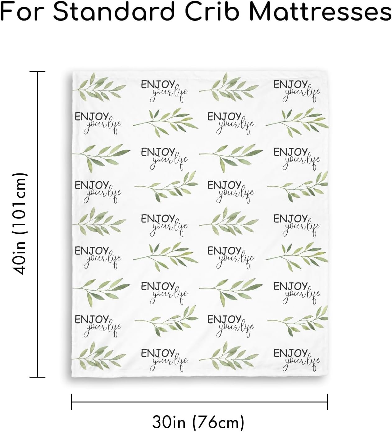 image:imageBaby Blankets for Boys Girls Yellow Dinosaur 30x40 Soft Cozy Fleece Receiving Blanket for Newborn amp Toddler 3D Minky Dotted Backing Breathable for Crib Stroller amp Tummy TimeWhite Branch