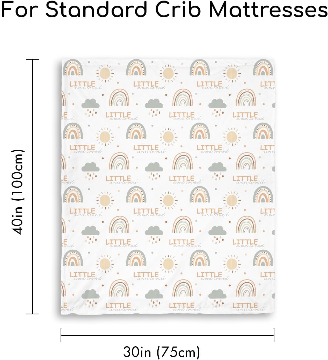 image:imageBaby Blankets for Boys Girls Yellow Dinosaur 30x40 Soft Cozy Fleece Receiving Blanket for Newborn amp Toddler 3D Minky Dotted Backing Breathable for Crib Stroller amp Tummy TimeLight Gray Rainbow